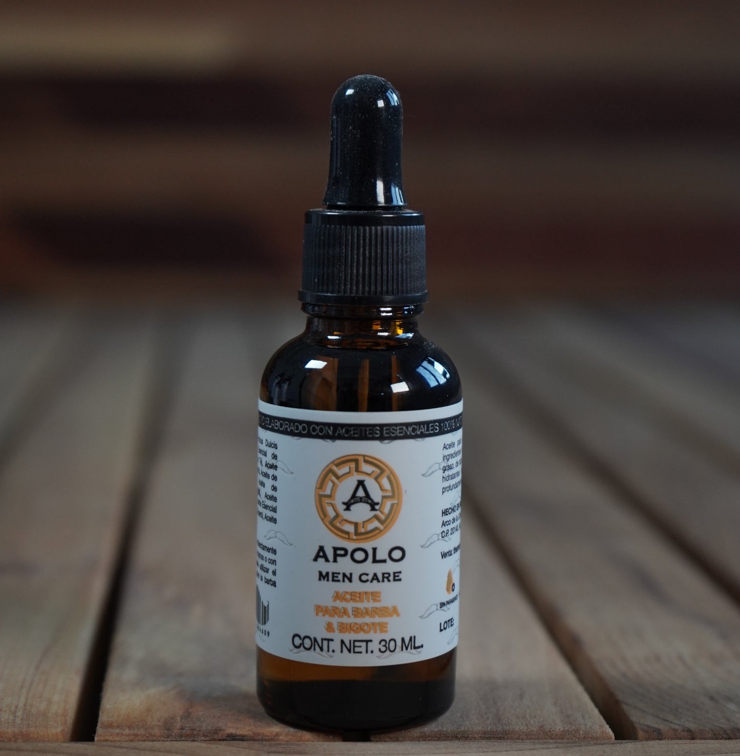 ACEITE PARA BARBA Y BIGOTE - APOLO MEN CARE