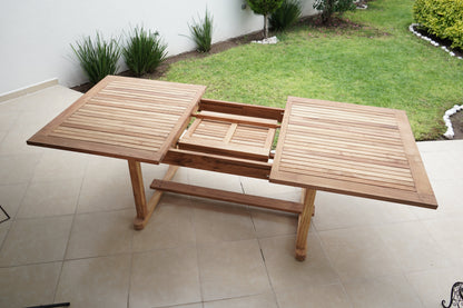 MESA EXTENSIBLE DE MADERA - LA CARPPI